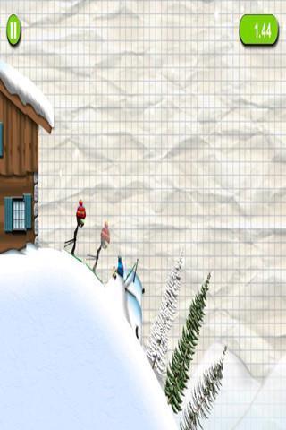 火柴人竞速滑雪下载-火柴人竞速滑雪iPhone版下载v1.0图3