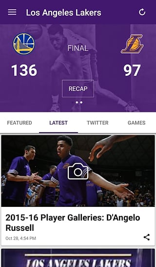 湖人队官方App下载-Lakers安卓版v10.1.5图2