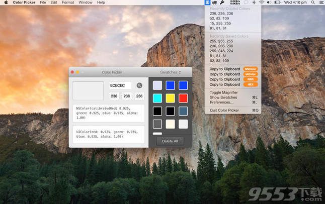 Mac屏幕拾色器Color Picker 
