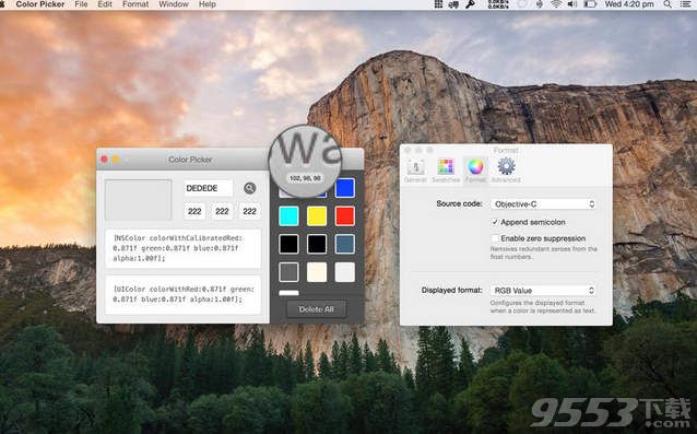 Mac屏幕拾色器Color Picker 