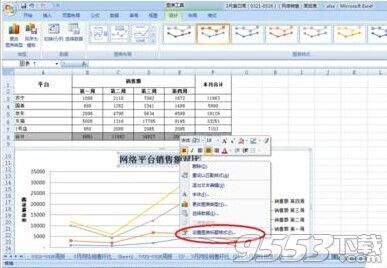 怎么在excel表中插入一张漂亮的折线图?