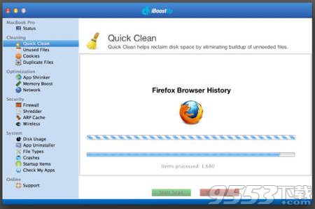 iBoostUp for Mac系统清理软件