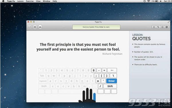 Type Fu for mac(打字练习软件) 