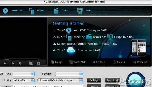 4Videosoft DVD Converter Pack for Mac 