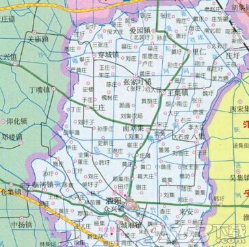 泗阳县地图
