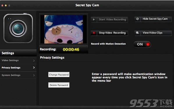 Spy Cam for mac(视频监控软件)