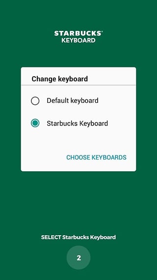 星巴克键盘输入法ios版下载-Starbucks Keyboard iPhone版v1.0图4