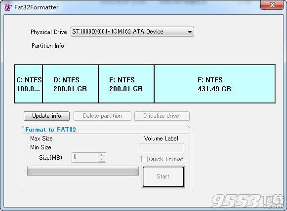 fat32格式化工具(Fat32Formatter)