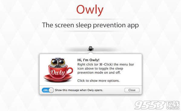 Owly for Mac(防止电脑休眠) 