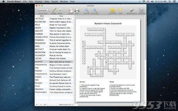 Puzzle Maker for mac(填字生成器)