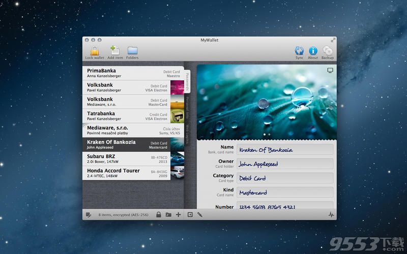 MyWallet for Mac(密码管理工具)