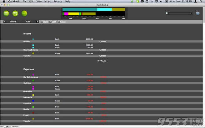 CashBook Mac版(投资理财软件)