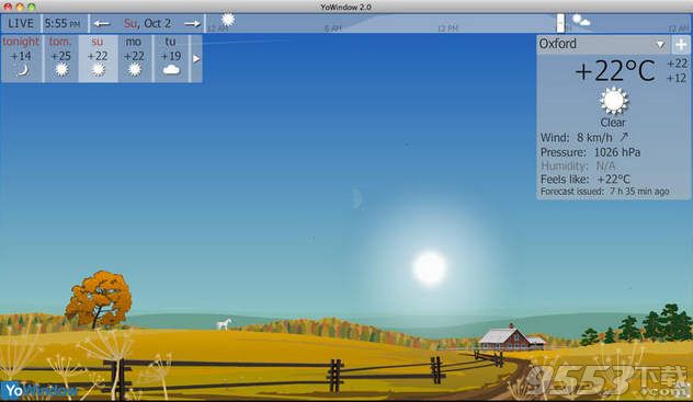 YoWindow Weather for Mac天气之窗