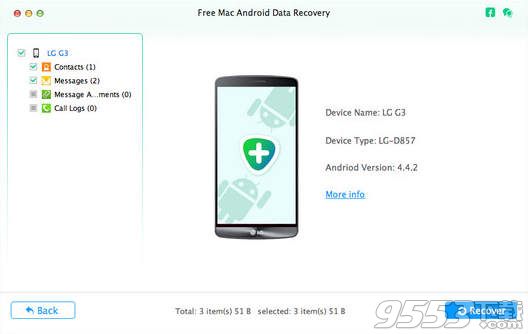 Android Data Recovery Mac版(手机数据恢复软件) 