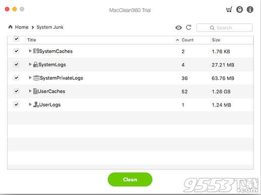 MacClean360 for mac(系统清理软件)