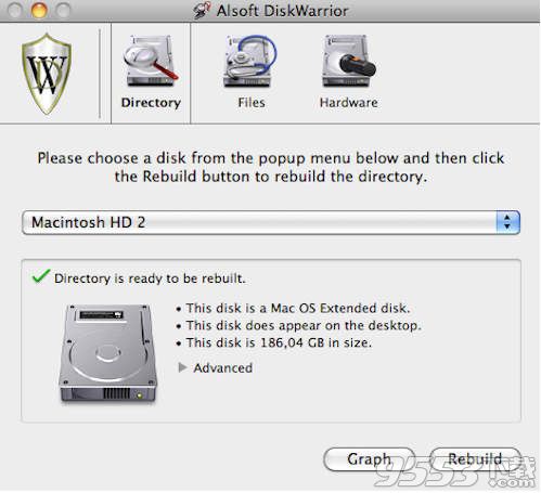DiskWarrior for mac(数据恢复工具)