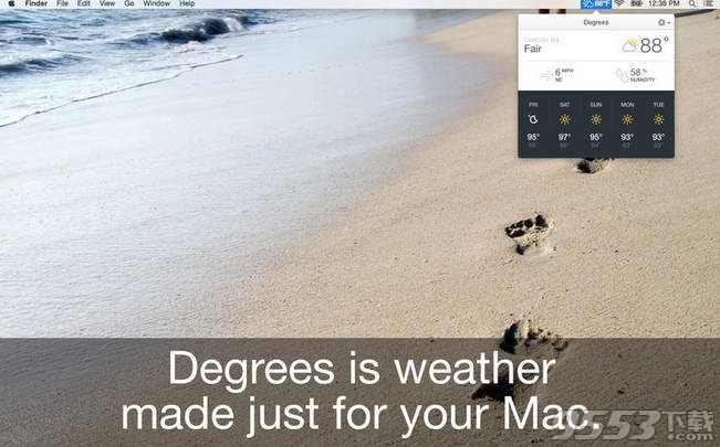 Degrees Mac版(天氣軟件)