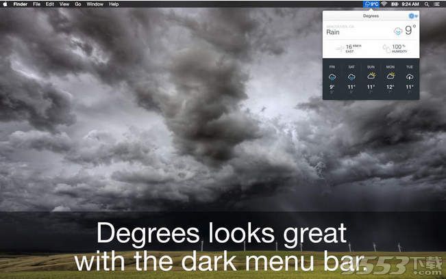 Degrees Mac版(天氣軟件)