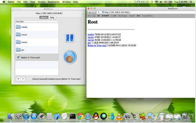 WebShare Mac(文件管理软件)
