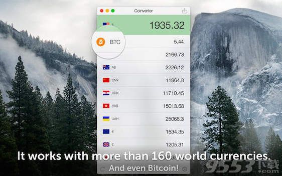 汇率换算器Coinverter for Mac 
