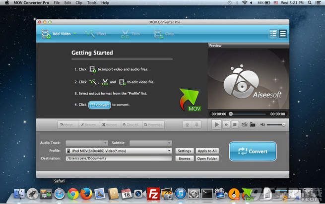 视频格式转换MOV Converter Pro for Mac