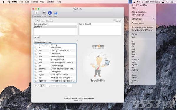 TypeIt4Me for mac(快捷输入文本工具)