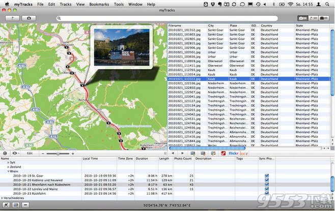 myTracks mac版|GPS定位管理myTracks for M