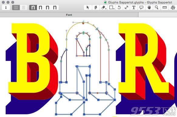 Glyphs Mac版(字体设计软件) 