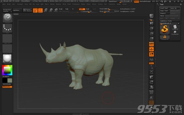 ZBrush 4R7 3D雕刻绘图软件 Mac版