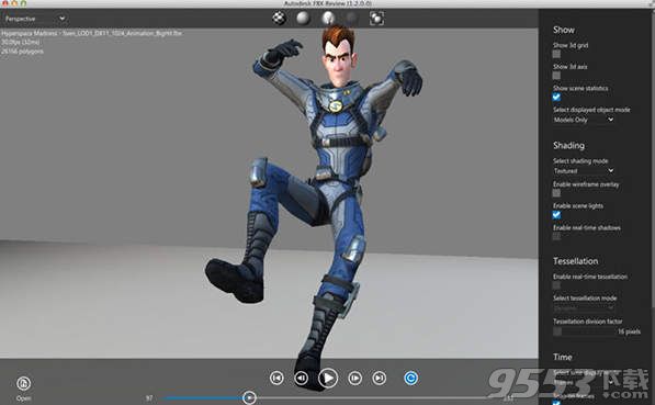 FBX Review Mac版(3d動畫制作軟件)