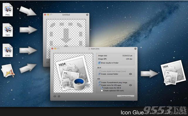 图标制作软件Icon Glue for Mac 