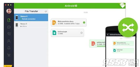 安卓手机助手AirDroid for Mac