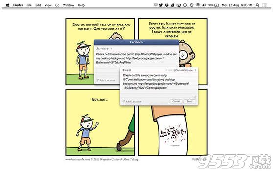 Comic Wallpaper Mac版(壁纸软件)