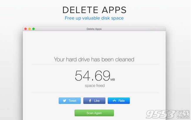 Delete Apps Mac版(軟件卸載工具) 