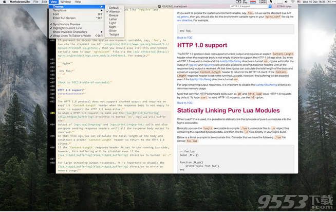 Markdown Life Mac版(markdown编辑器)