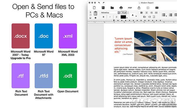 Word Document Writer Mac版(文本编辑器)