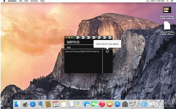 Subtitles Mac版(字幕搜索工具)