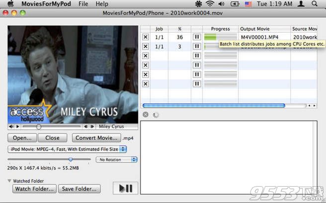 MoviesForMyPod Mac版(视频格式转换)