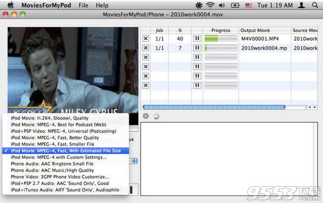 MoviesForMyPod Mac版(视频格式转换)