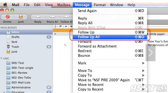 苹果邮件工具MailFollowUp Mac