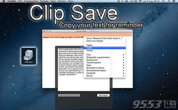 Clip Save Mac版(剪贴板软件)