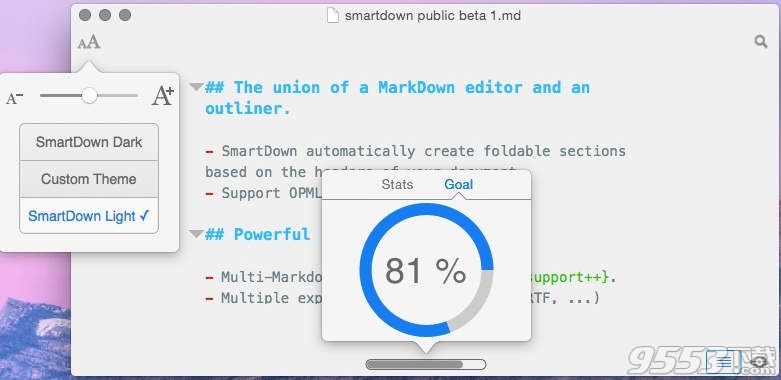 SmartDown Mac版(Markdown编辑器)