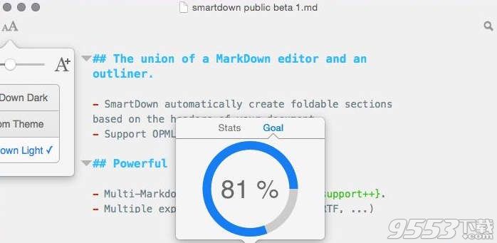 SmartDown Mac版(Markdown编辑器)