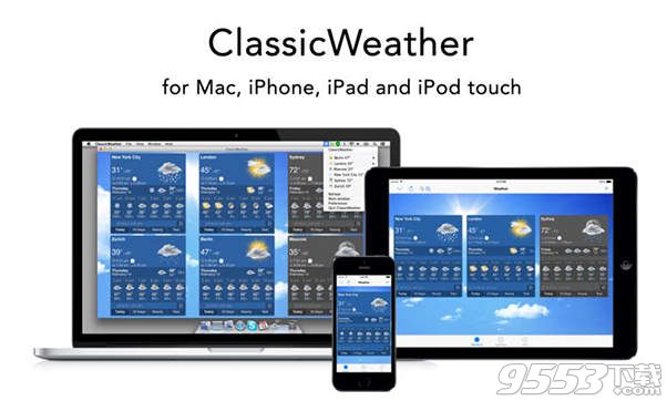 ClassicWeather HD for Mac(天气软件)