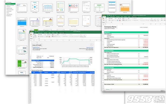 Templates for MS Mac版(Excel模板软件)