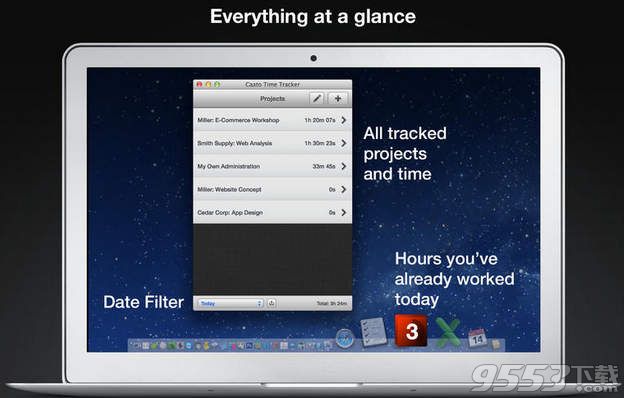 Caato Time Tracker for Mac(任务管理软件)