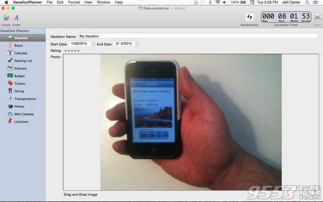 VacationPlanner for Mac(旅游软件)