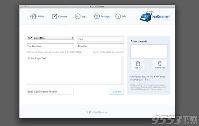 FaxDocument for Mac(文件传真)