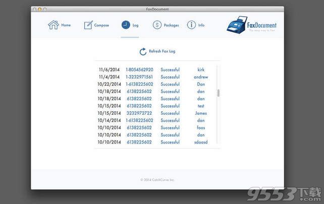 FaxDocument for Mac(文件传真)