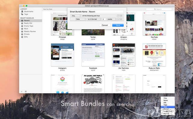 书签管理器Delish Mac版